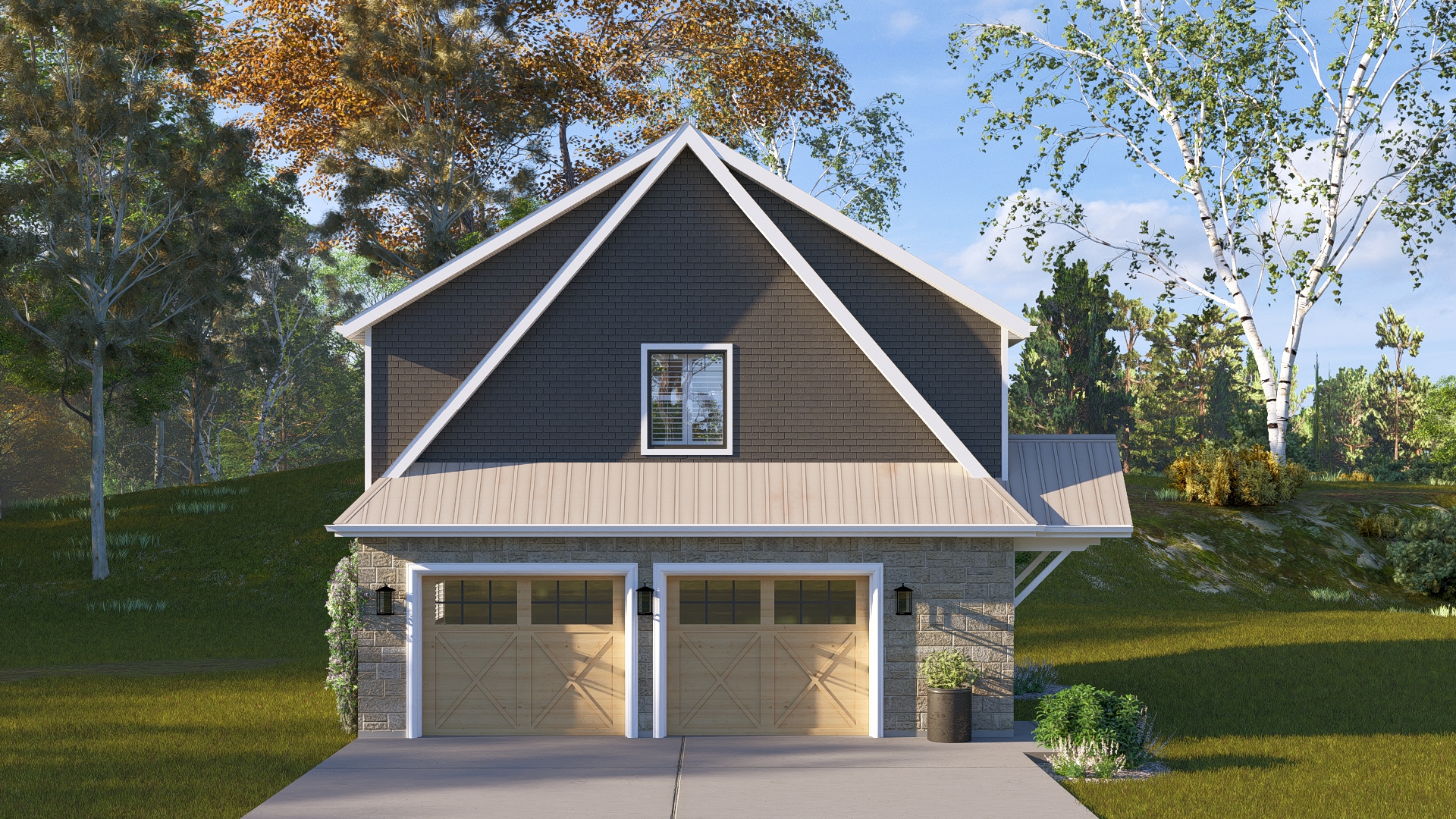 Main image of ADU-Garage 2 Bed, 1.5 Bath, 2 Car - 882 sq.ft, built by Red Clover Homes