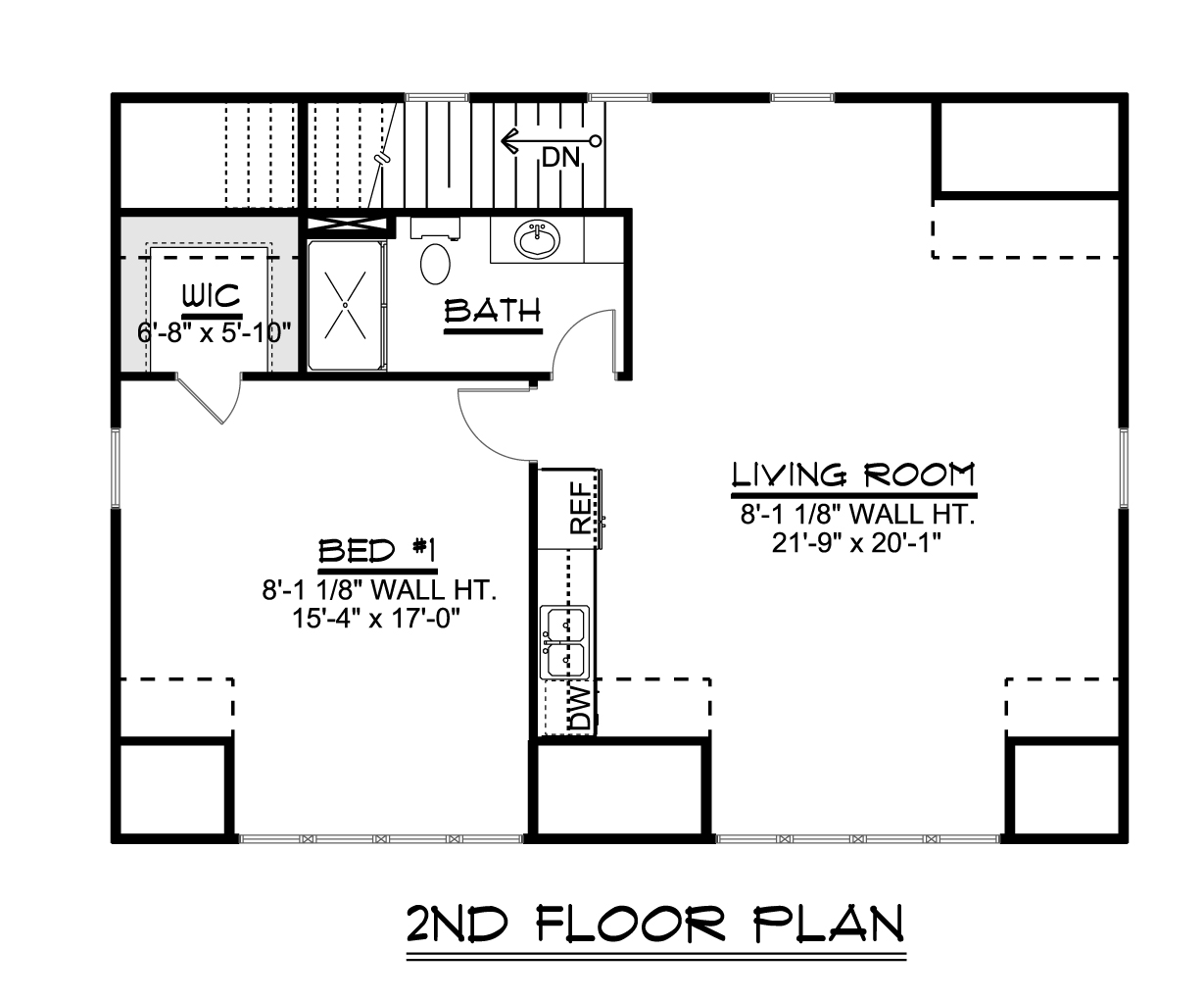 Image of ADU-Garage 1 Bed, 1 Bath, 4 Car - 905 sq.ft