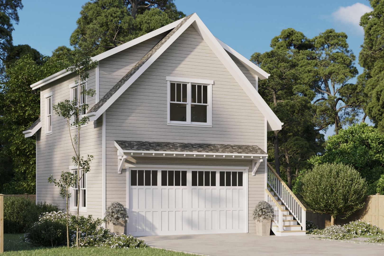 Image of ADU-Garage 1 Bed, 1 Bath, 2 Car - 564 sq.ft