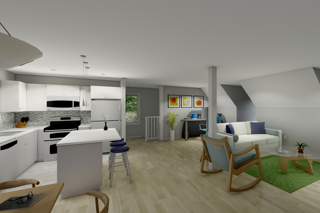 Image of ADU-Garage 2 Bed, 1.5 Bath, 3 Car - 1,032 sq.ft