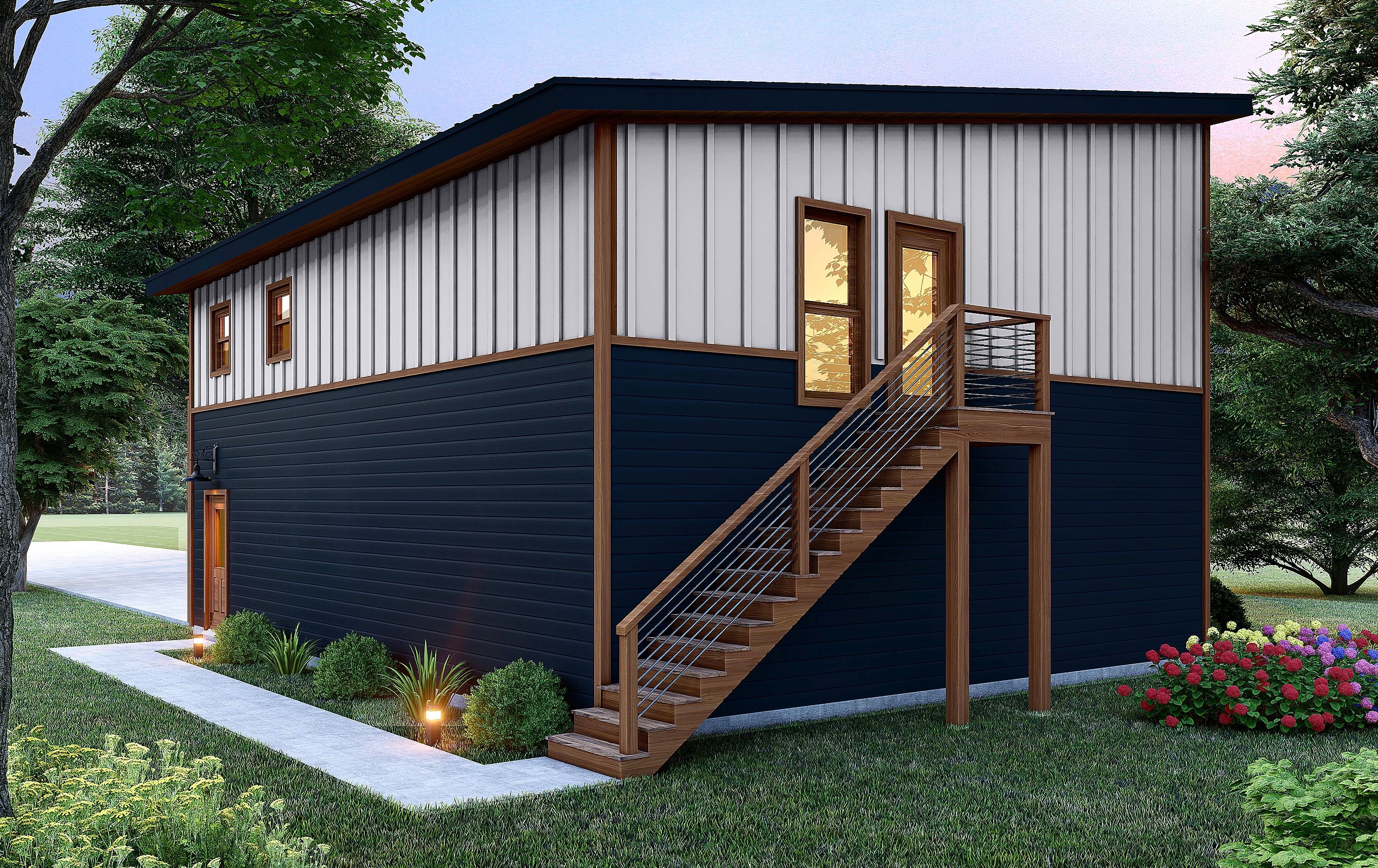 Image of ADU-Garage 1 Bed, 1 Bath, 4 Car - 575 sq.ft