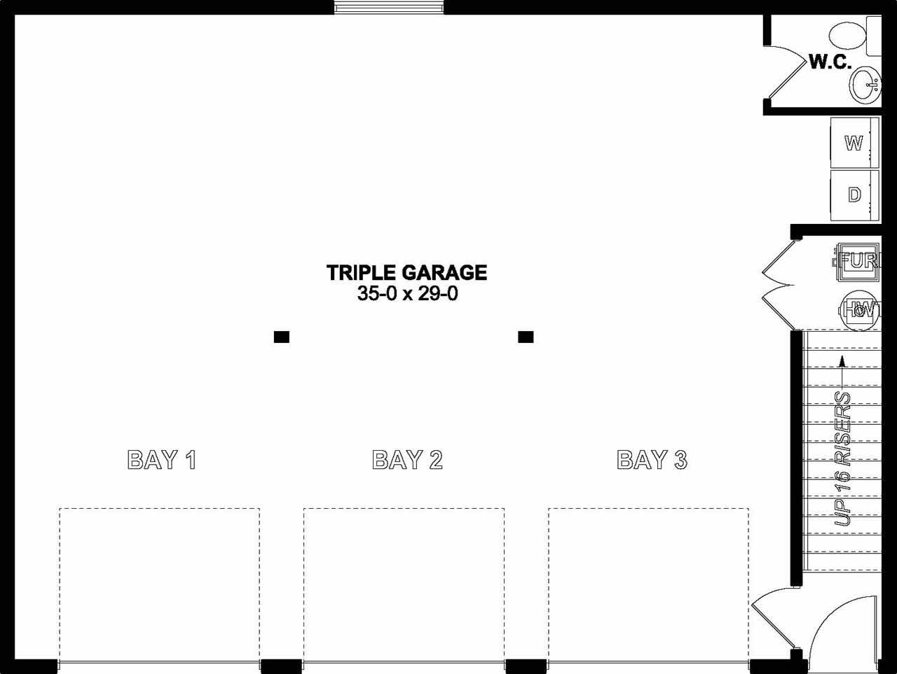 Image of ADU-Garage 2 Bed, 1.5 Bath, 3 Car - 1,032 sq.ft