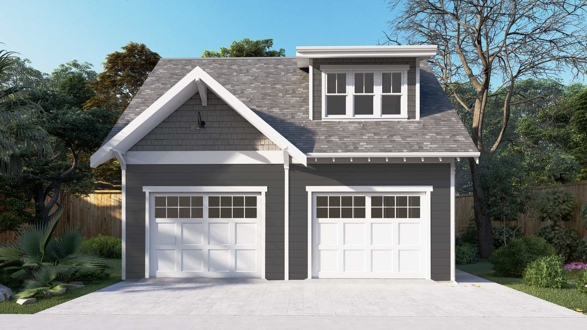 Main image of ADU-Garage 1 Bed, 1 Bath, 2 Car - 604 sq.ft, built by Red Clover Homes