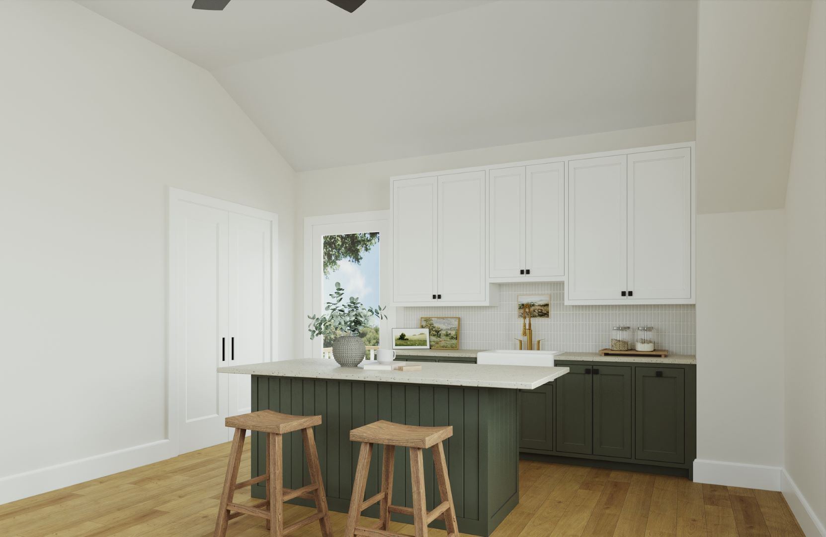 Image of ADU-Garage 1 Bed, 1 Bath, 2 Car - 564 sq.ft