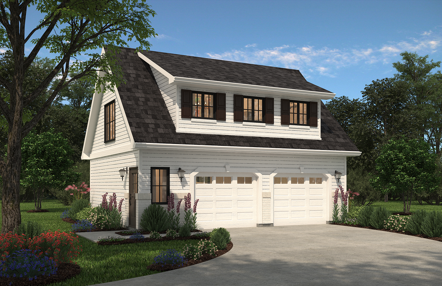 Main image of ADU-Garage 1 Bed, 1 Bath, 2 Car - 624 sq.ft, built by Red Clover Homes