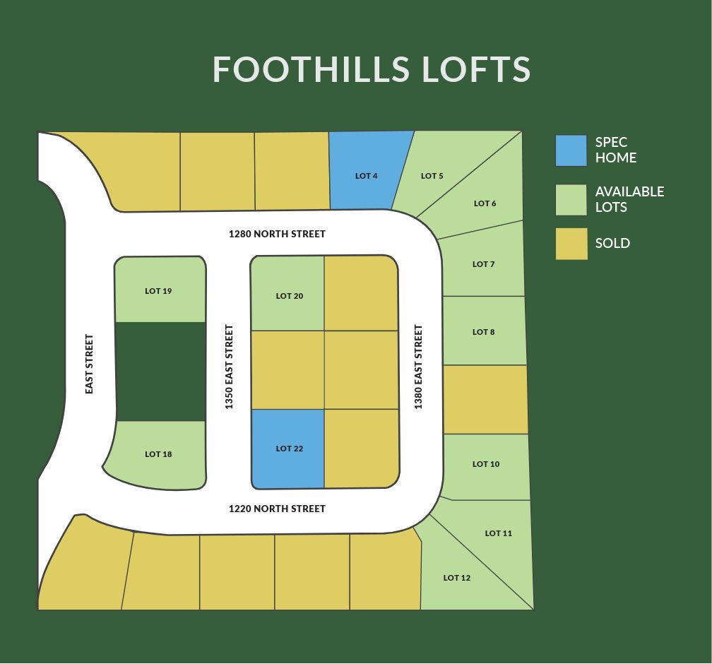 Main image of Foothill Lofts, a community built by Red Clover Homes