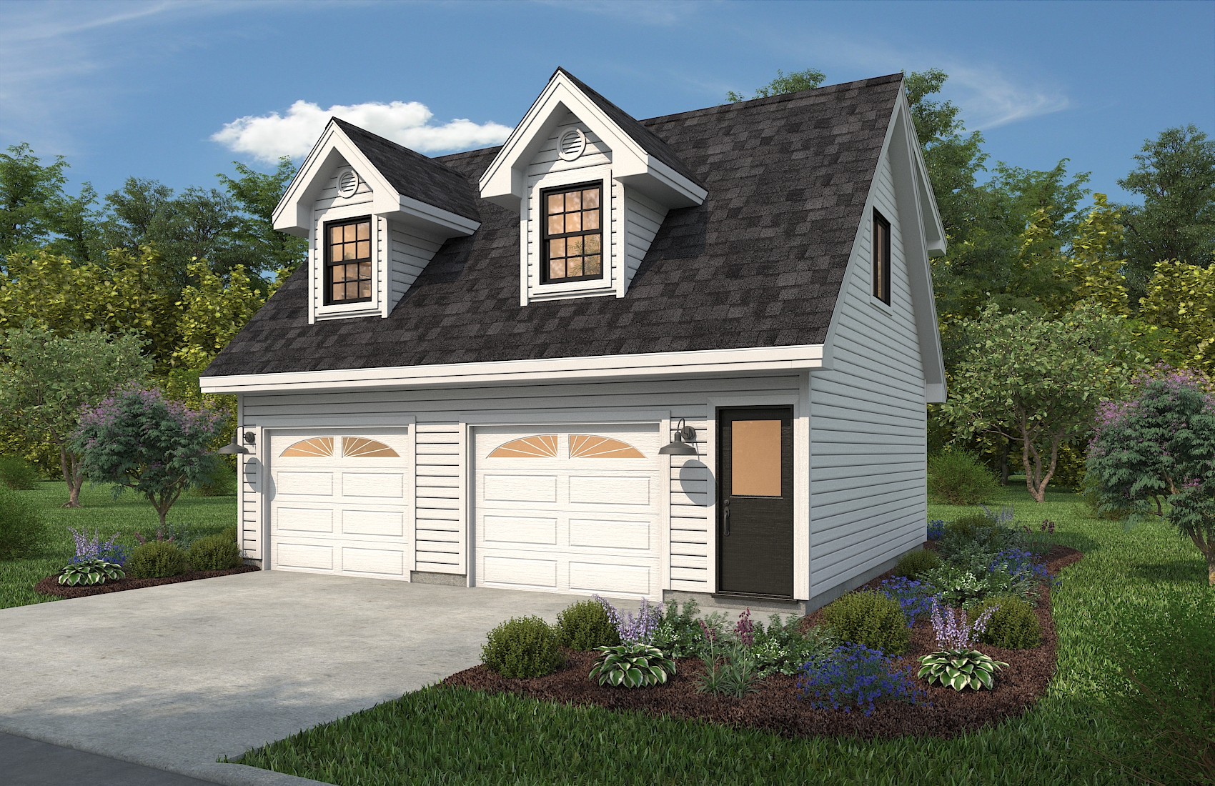 Main image of ADU-Garage 1 Bed, 1 Bath, 2 Car - 588 sq.ft, built by Red Clover Homes