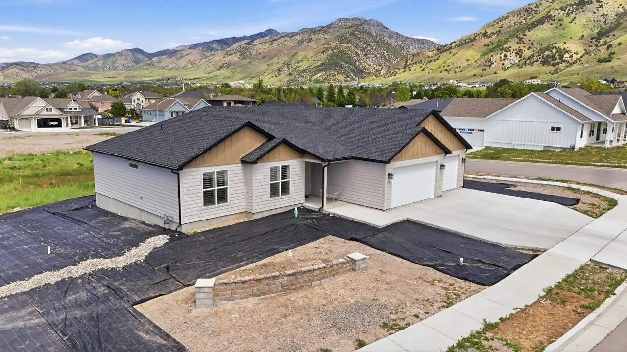 New custom home built by Red Clover Homes in Logan, Utah